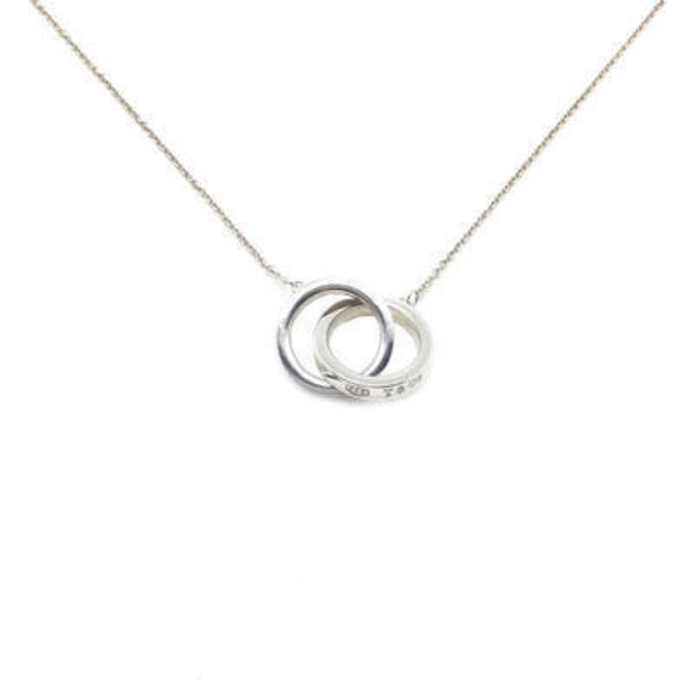 Tiffany Interlocking Circle Necklace Silver